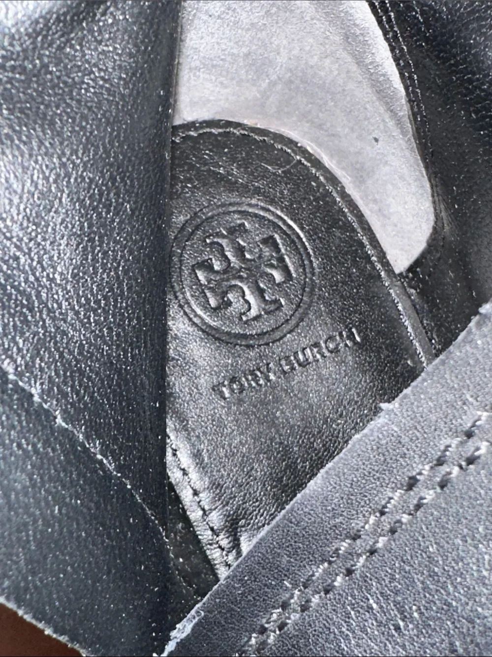 Tory Burch Wyatt black leather over-the-knee boots NWOB